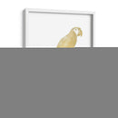 Parrot De Lámina De Oro I - Edwards | Cuadro decorativo de Canvas Lab