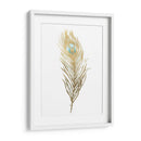 Pluma De Lámina De Oro Ii Con Color De Mano - Ethan Harper | Cuadro decorativo de Canvas Lab