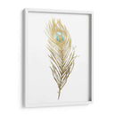 Pluma De Lámina De Oro Ii Con Color De Mano - Ethan Harper | Cuadro decorativo de Canvas Lab