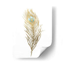 Pluma De Lámina De Oro Ii Con Color De Mano - Ethan Harper | Cuadro decorativo de Canvas Lab