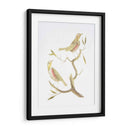 Pájaros De Lámina De Oro I Con Color De Mano - Nozeman | Cuadro decorativo de Canvas Lab