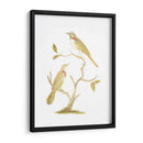 Pájaros De Lámina Dorada Ii Con Color De Mano. - Nozeman | Cuadro decorativo de Canvas Lab