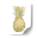 Piña De Lámina De Oro I Con Color De Mano - Vision Studio | Cuadro decorativo de Canvas Lab