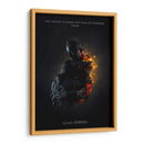 The night is dark and full of terrors | Cuadro decorativo de Canvas Lab