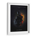 The night is dark and full of terrors | Cuadro decorativo de Canvas Lab