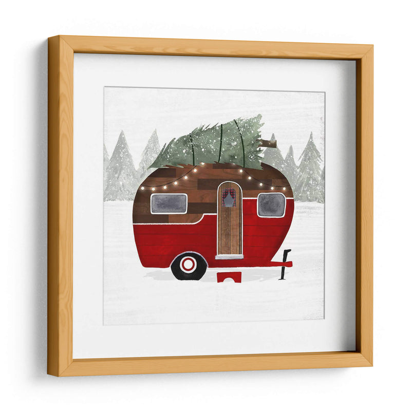 Camper Yuletide I - Victoria Borges | Cuadro decorativo de Canvas Lab