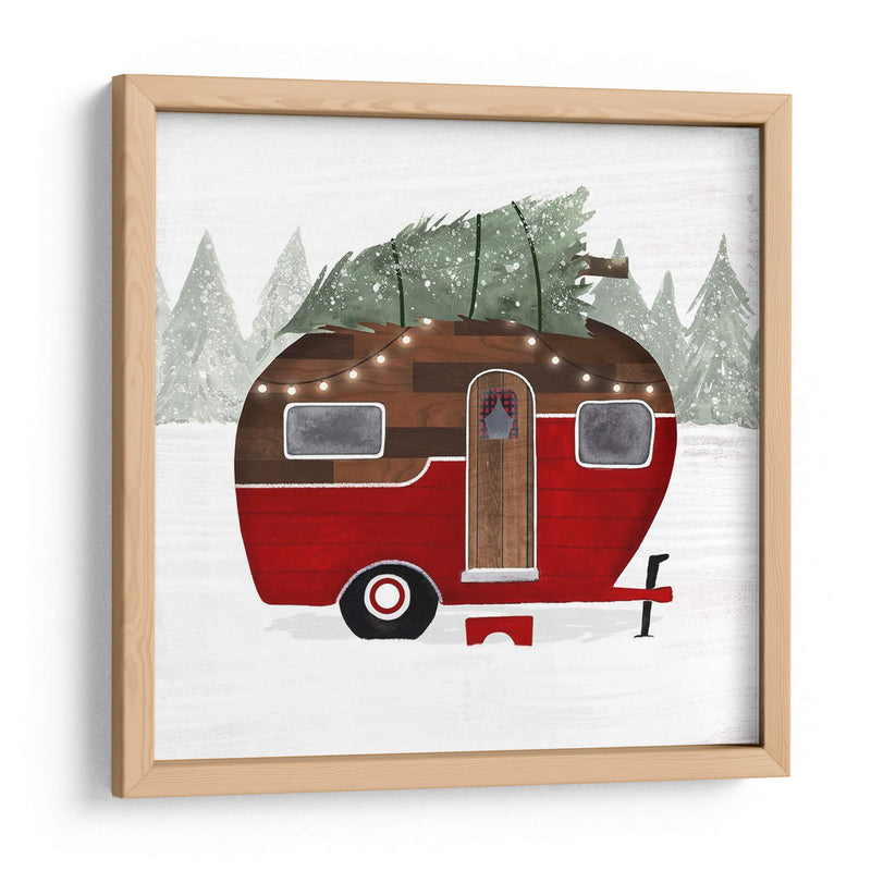 Camper Yuletide I - Victoria Borges | Cuadro decorativo de Canvas Lab