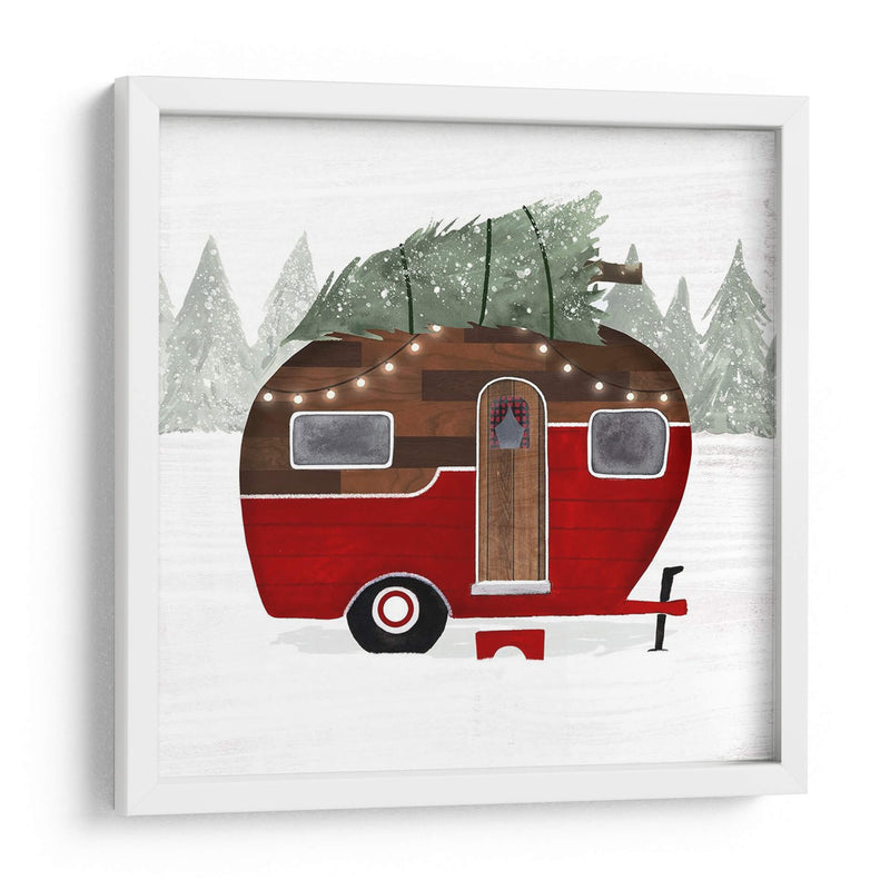 Camper Yuletide I - Victoria Borges | Cuadro decorativo de Canvas Lab