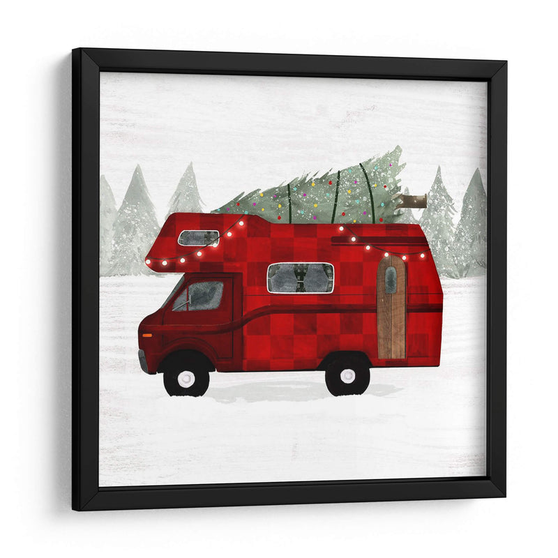 Yuletide Camper Ii - Victoria Borges | Cuadro decorativo de Canvas Lab