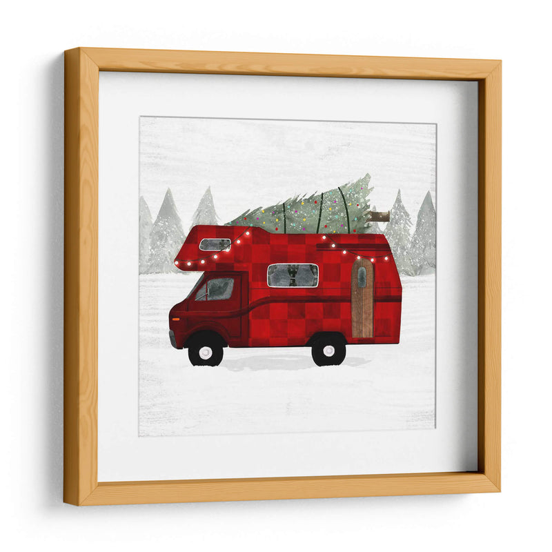 Yuletide Camper Ii - Victoria Borges | Cuadro decorativo de Canvas Lab