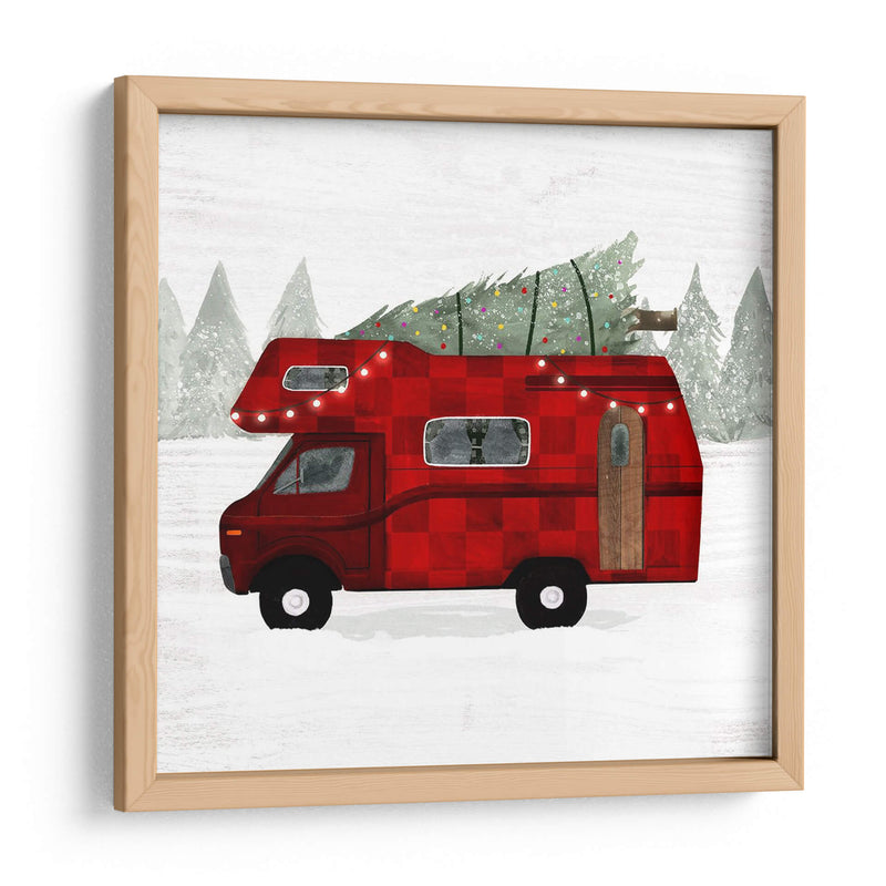 Yuletide Camper Ii - Victoria Borges | Cuadro decorativo de Canvas Lab