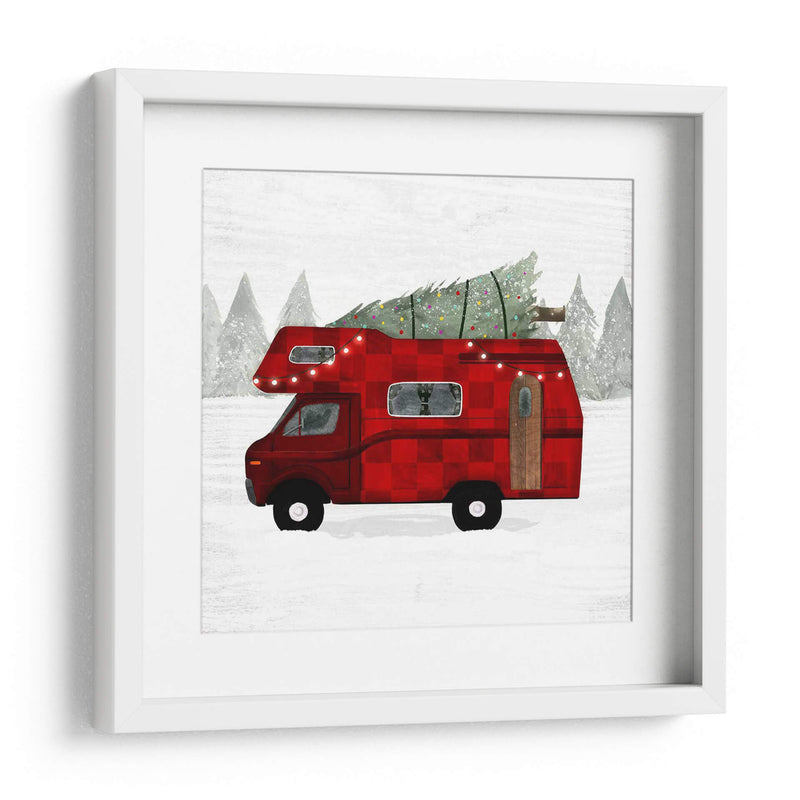 Yuletide Camper Ii - Victoria Borges | Cuadro decorativo de Canvas Lab