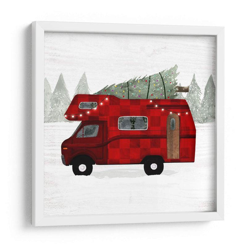 Yuletide Camper Ii - Victoria Borges | Cuadro decorativo de Canvas Lab