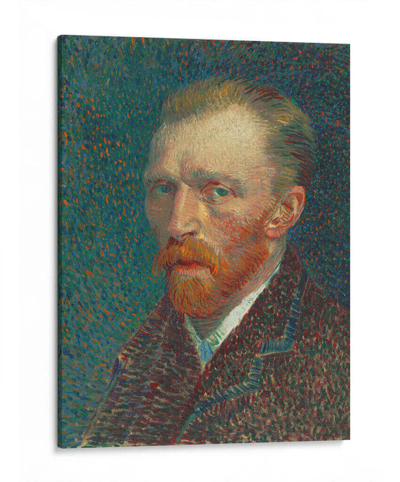 Autorretrato (1887) - IV - Vincent Van Gogh | Cuadro decorativo de Canvas Lab