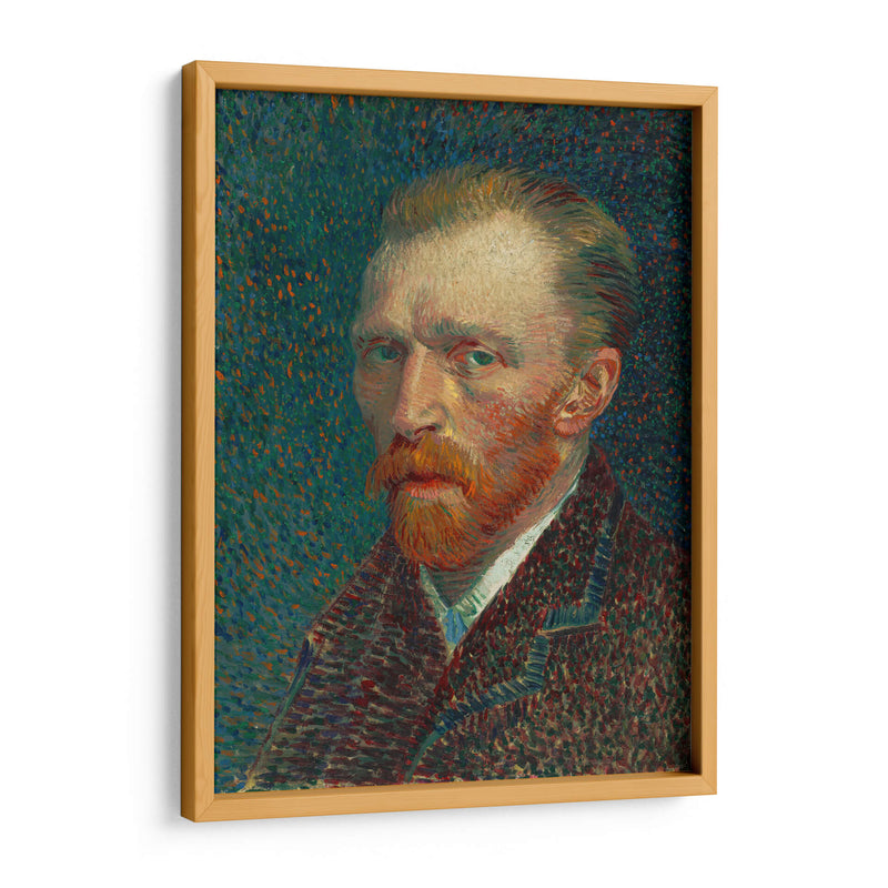 Autorretrato (1887) - IV - Vincent Van Gogh | Cuadro decorativo de Canvas Lab