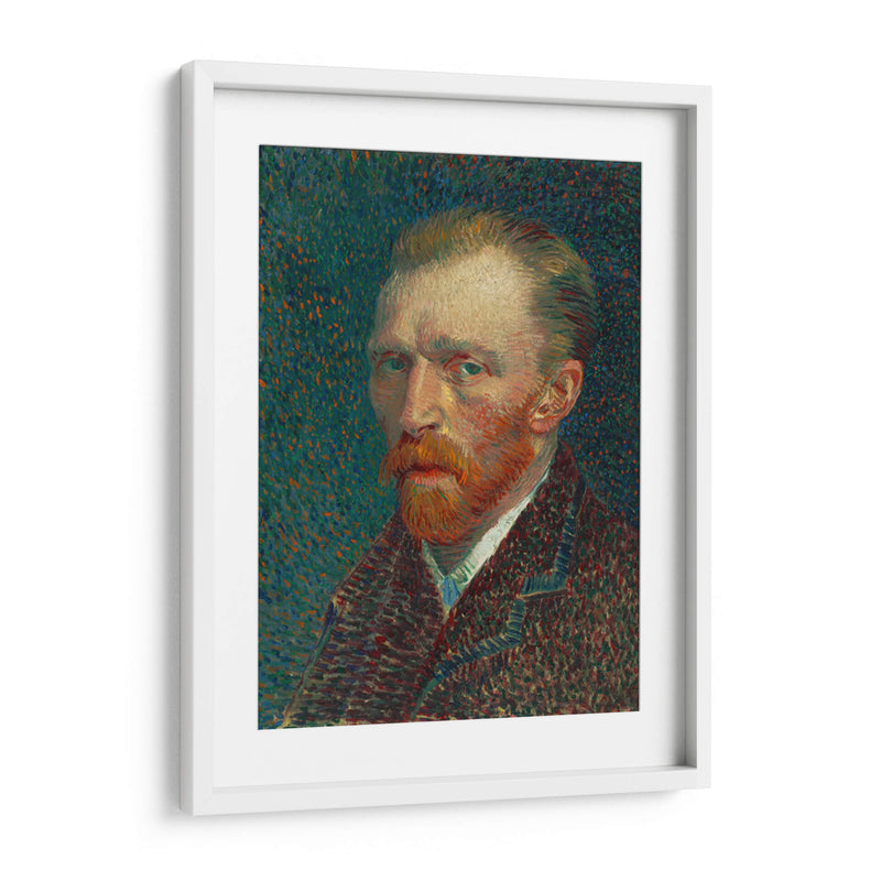 Autorretrato (1887) - IV - Vincent Van Gogh | Cuadro decorativo de Canvas Lab