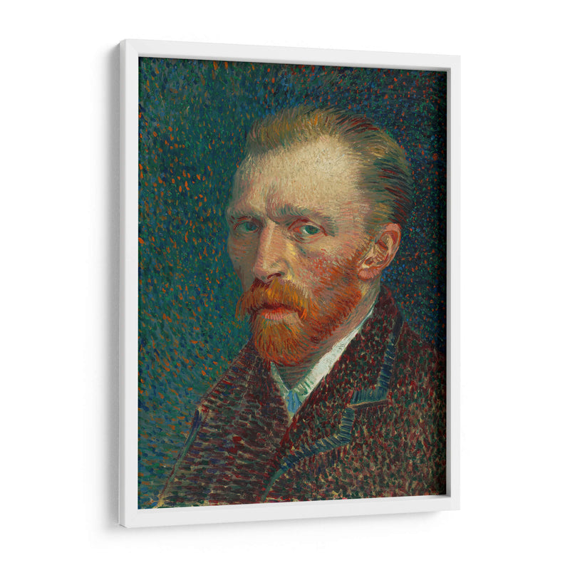 Autorretrato (1887) - IV - Vincent Van Gogh | Cuadro decorativo de Canvas Lab