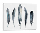 Plumas De Índigo Ii - Jennifer Goldberger | Cuadro decorativo de Canvas Lab
