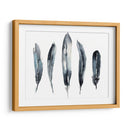 Plumas De Índigo Ii - Jennifer Goldberger | Cuadro decorativo de Canvas Lab