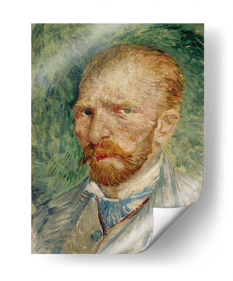 Autorretrato (1887) - II - Vincent Van Gogh | Cuadro decorativo de Canvas Lab