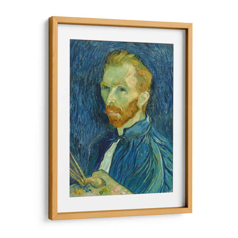 Autorretrato (1889) - II - Vincent Van Gogh | Cuadro decorativo de Canvas Lab