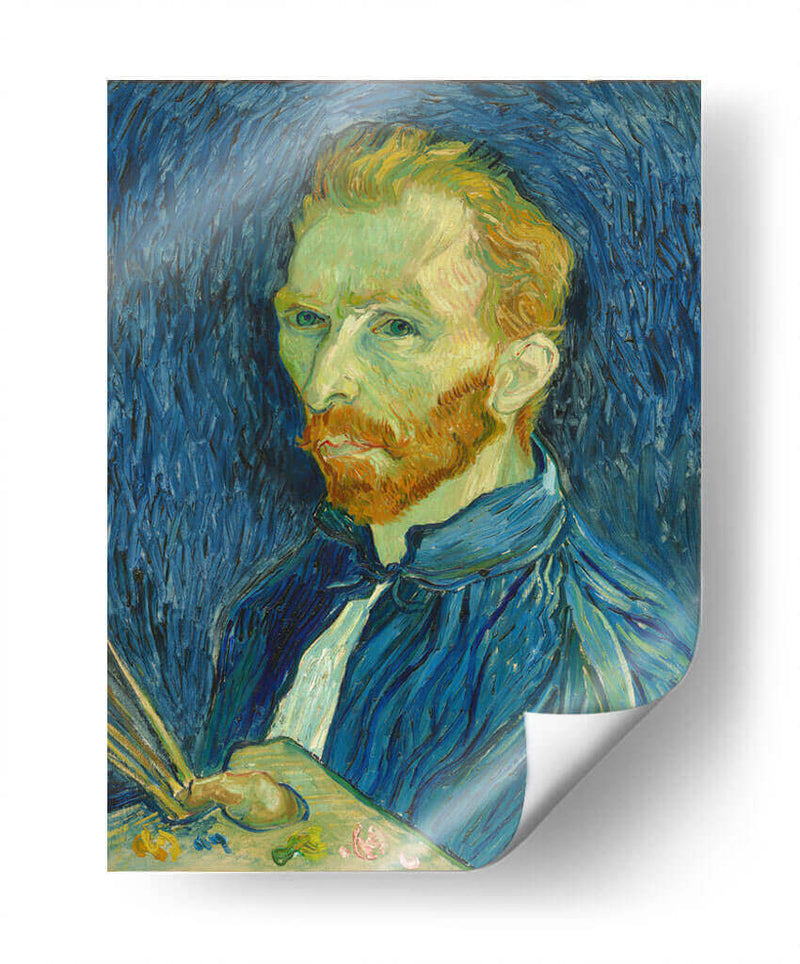 Autorretrato (1889) - II - Vincent Van Gogh | Cuadro decorativo de Canvas Lab