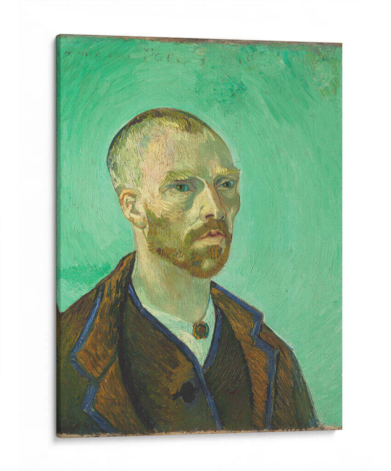 Autorretrato como un bonzo dedicado a Paul Gauguin - Vincent Van Gogh | Cuadro decorativo de Canvas Lab