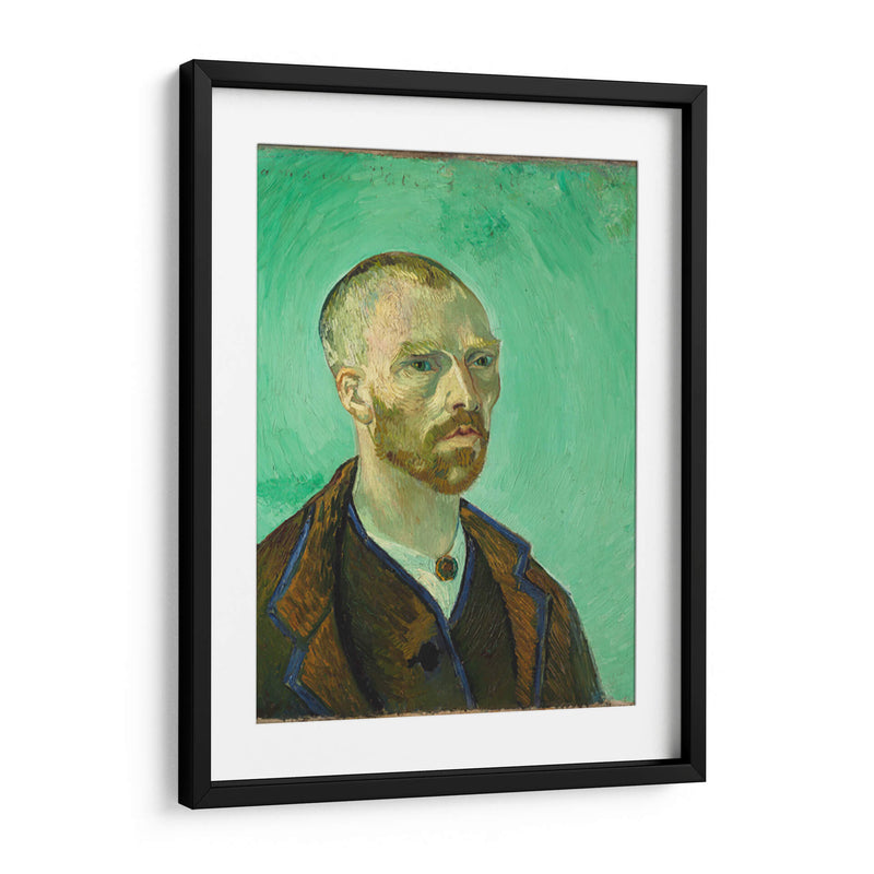 Autorretrato como un bonzo dedicado a Paul Gauguin - Vincent Van Gogh | Cuadro decorativo de Canvas Lab