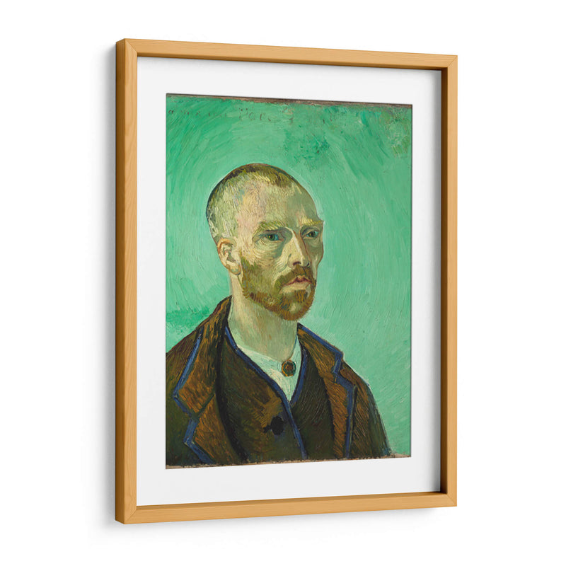 Autorretrato como un bonzo dedicado a Paul Gauguin - Vincent Van Gogh | Cuadro decorativo de Canvas Lab