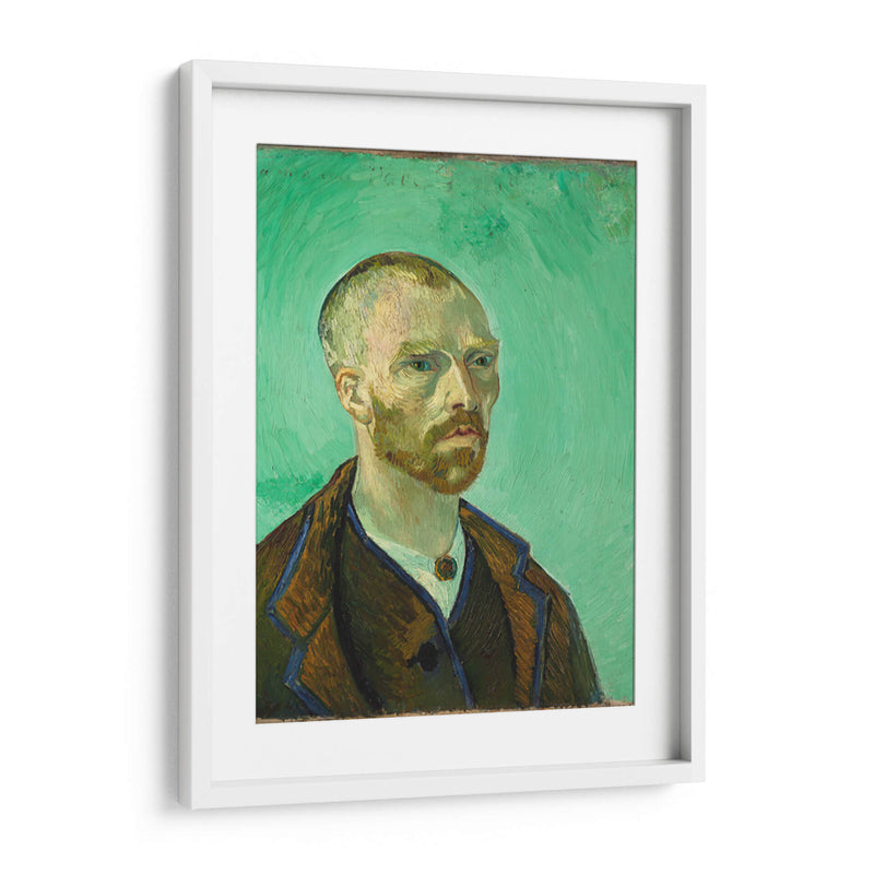 Autorretrato como un bonzo dedicado a Paul Gauguin - Vincent Van Gogh | Cuadro decorativo de Canvas Lab