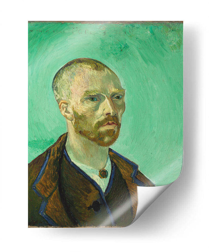 Autorretrato como un bonzo dedicado a Paul Gauguin - Vincent Van Gogh | Cuadro decorativo de Canvas Lab