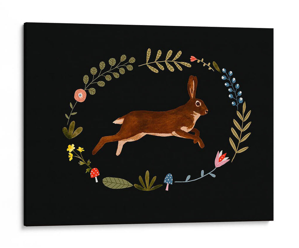 Critters Y Follage Ii - Victoria Borges | Cuadro decorativo de Canvas Lab