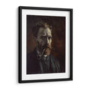 Autorretrato con pipa (1886) - I - Vincent Van Gogh | Cuadro decorativo de Canvas Lab