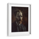 Autorretrato con pipa (1886) - I - Vincent Van Gogh | Cuadro decorativo de Canvas Lab