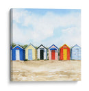 Cabañas De Playa I - Grace Popp | Cuadro decorativo de Canvas Lab