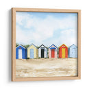 Cabañas De Playa I - Grace Popp | Cuadro decorativo de Canvas Lab
