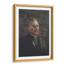 Autorretrato con pipa (1886) - II - Vincent Van Gogh | Cuadro decorativo de Canvas Lab