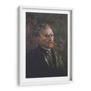 Autorretrato con pipa (1886) - II - Vincent Van Gogh | Cuadro decorativo de Canvas Lab