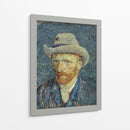 Autorretrato con sombrero de fieltro gris (1887) - II - Vincent Van Gogh | Cuadro decorativo de Canvas Lab