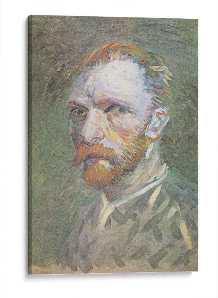 Autorretrato (1887) - I - Vincent Van Gogh | Cuadro decorativo de Canvas Lab