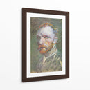 Autorretrato (1887) - I - Vincent Van Gogh | Cuadro decorativo de Canvas Lab