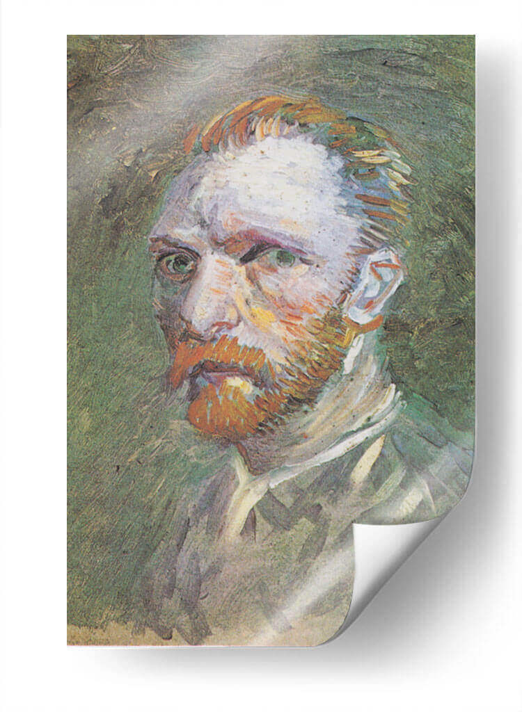 Autorretrato (1887) - I - Vincent Van Gogh | Cuadro decorativo de Canvas Lab