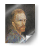 Autorretrato (1887) - V - Vincent Van Gogh | Cuadro decorativo de Canvas Lab
