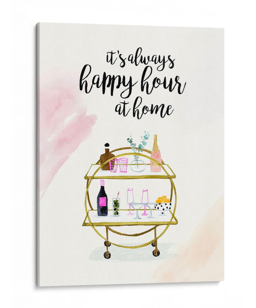 Hora Feliz En Casa I - Victoria Borges | Cuadro decorativo de Canvas Lab