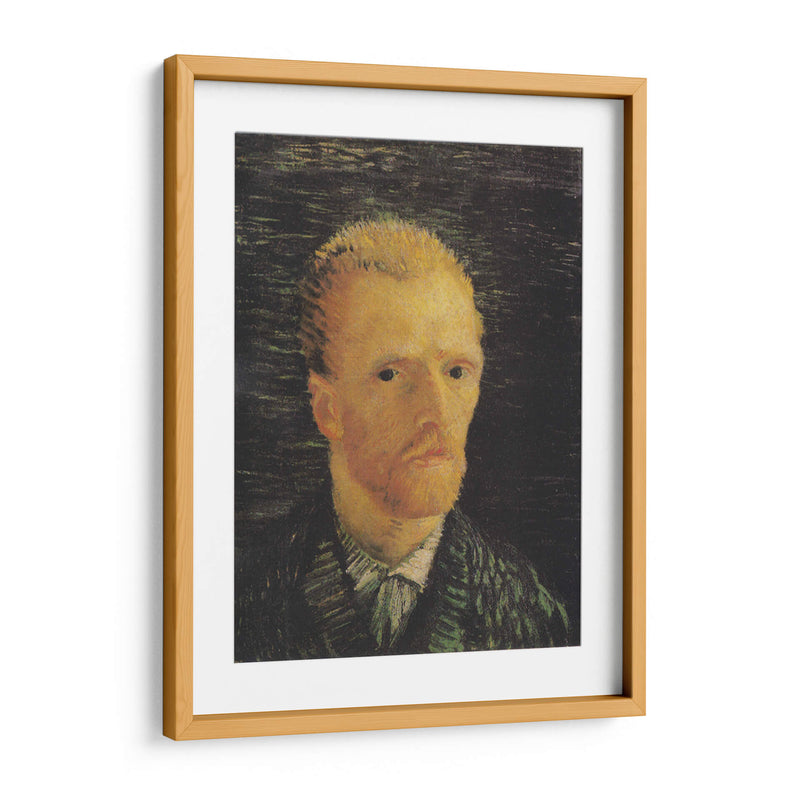 Autorretrato (1887) - VI - Vincent Van Gogh | Cuadro decorativo de Canvas Lab