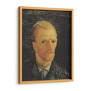 Autorretrato (1887) - VI - Vincent Van Gogh | Cuadro decorativo de Canvas Lab