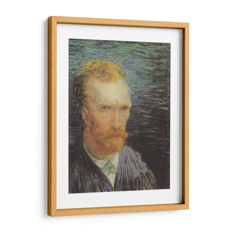 Autorretrato (1887) - VII - Vincent Van Gogh | Cuadro decorativo de Canvas Lab