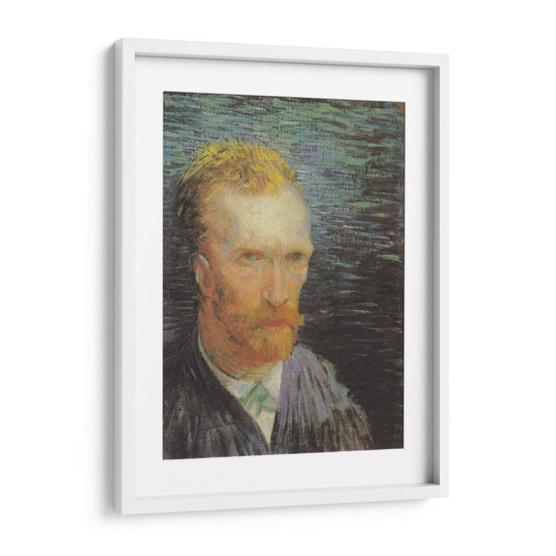 Autorretrato (1887) - VII - Vincent Van Gogh | Cuadro decorativo de Canvas Lab