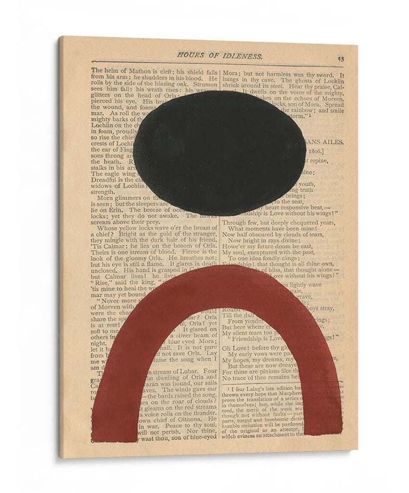 Moderna Prosa X - Renee W. Stramel | Cuadro decorativo de Canvas Lab