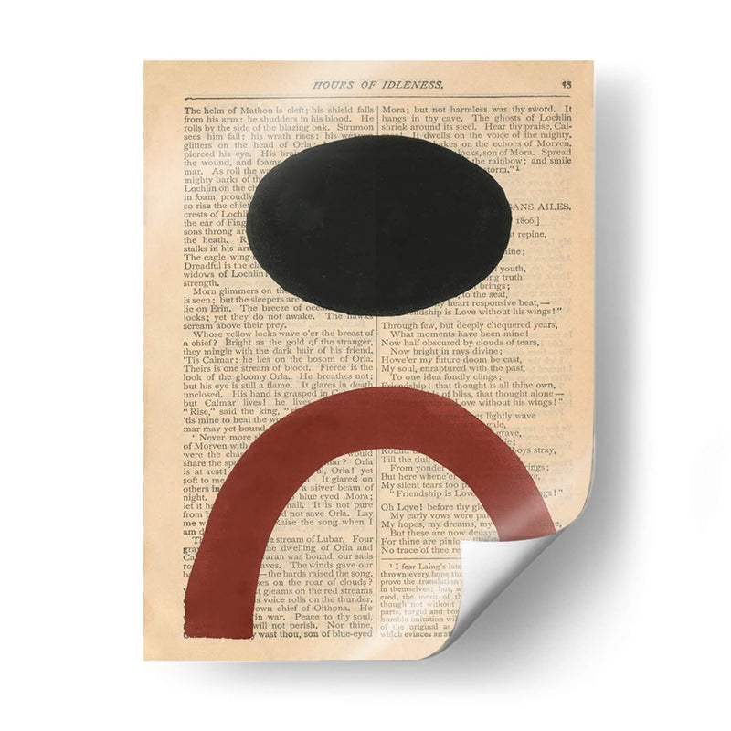 Moderna Prosa X - Renee W. Stramel | Cuadro decorativo de Canvas Lab